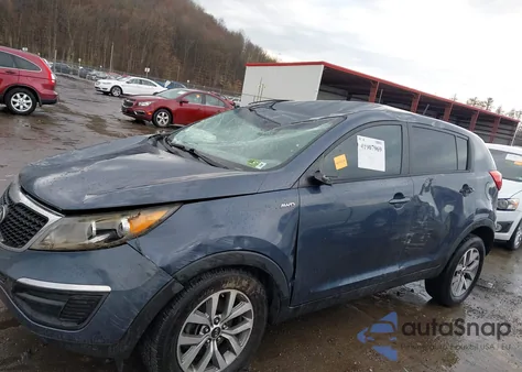 2015 Kia Sportage Lx from USA, damaged, VIN KNDPBCAC7F7769680